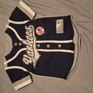New York Yankees Baby Bomber Jersey MLB Authentic Size 2T Polyester